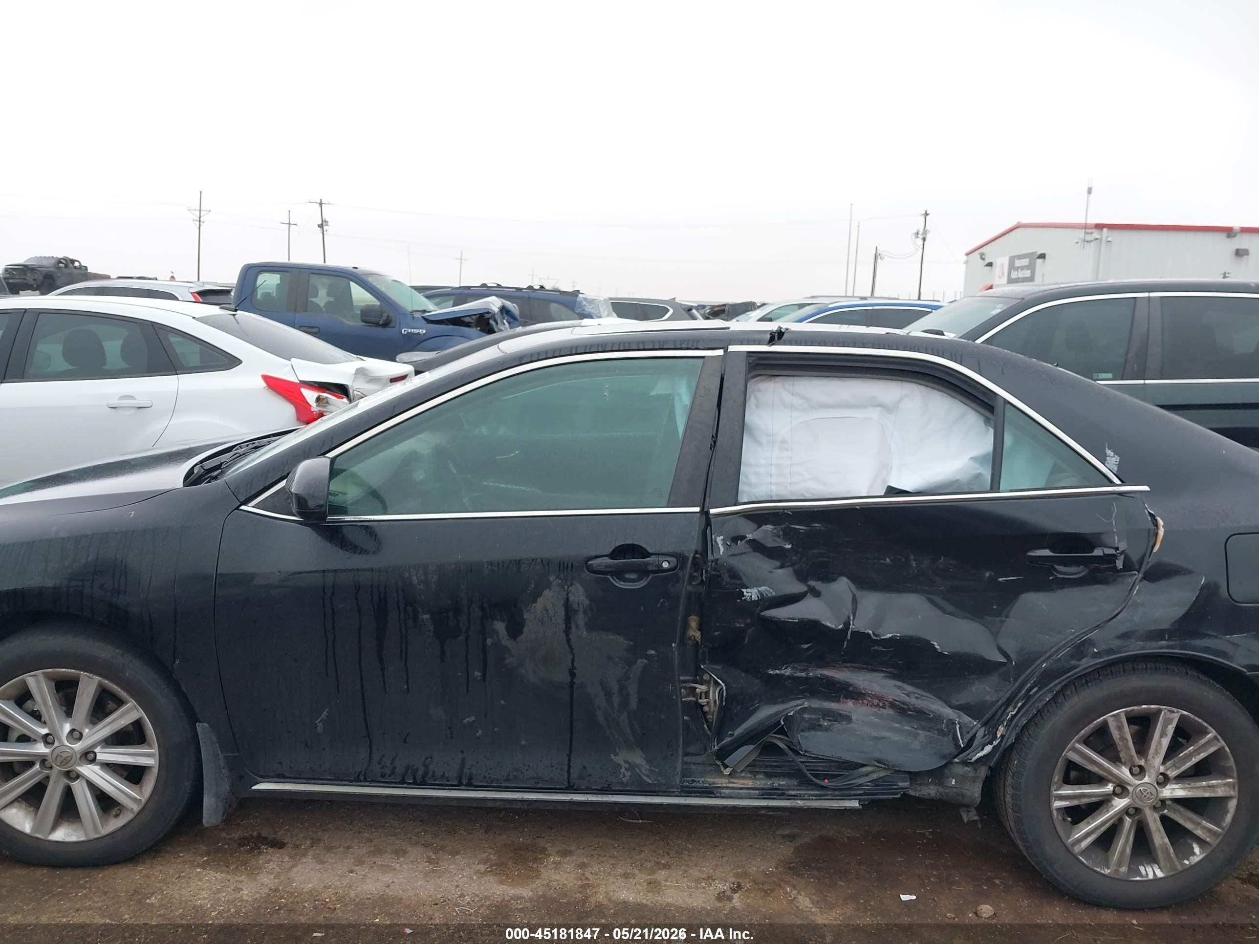 2014 Toyota Camry Xle Black vin: 4T4BF1FK4ER431156