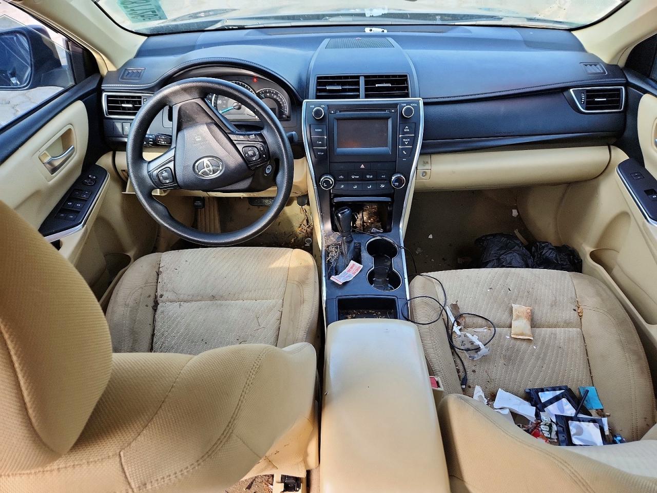 2015 Toyota Camry Le Черный vin: 4T4BF1FK4FR446015