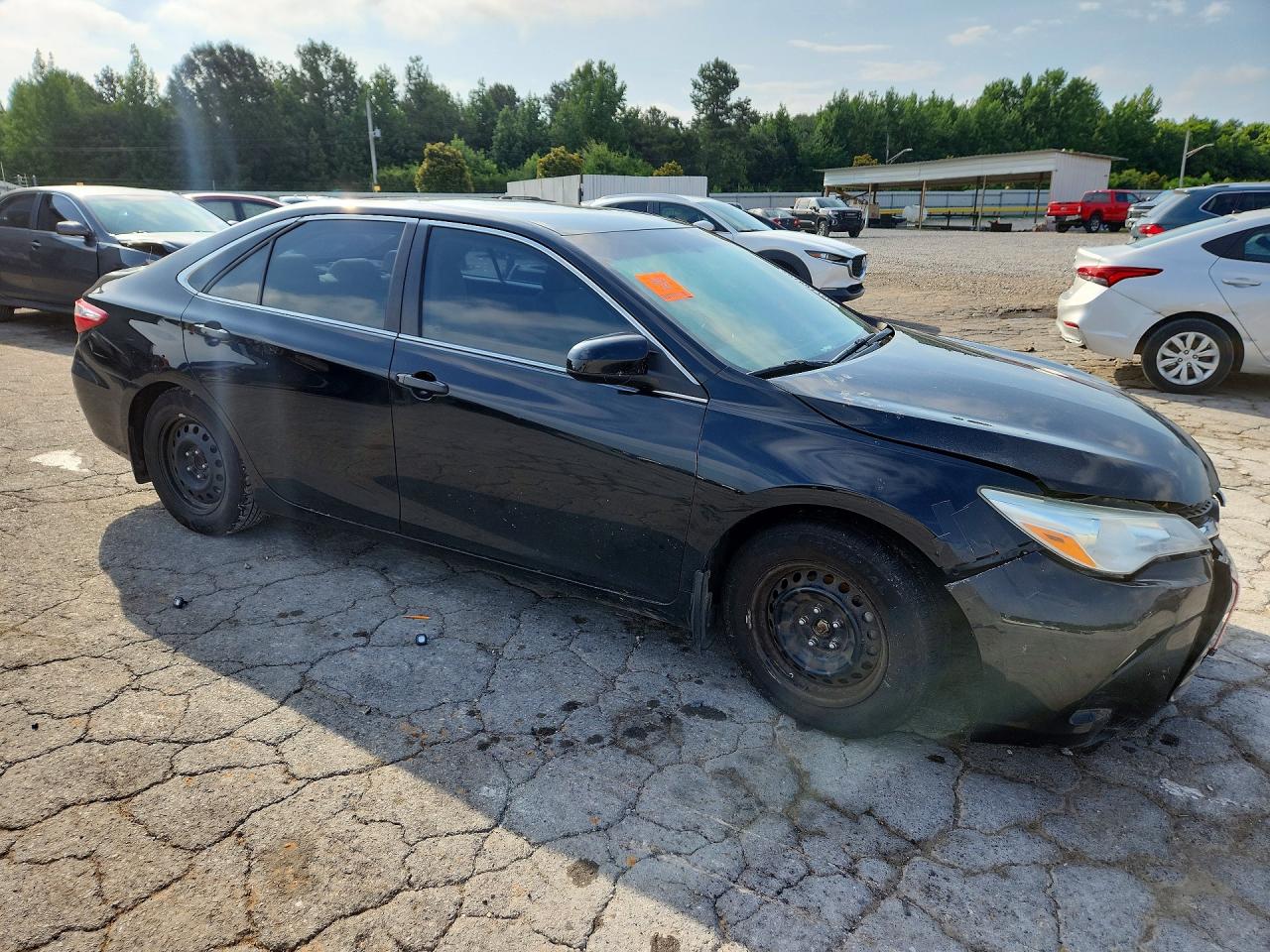 2015 Toyota Camry Le Черный vin: 4T4BF1FK4FR446015