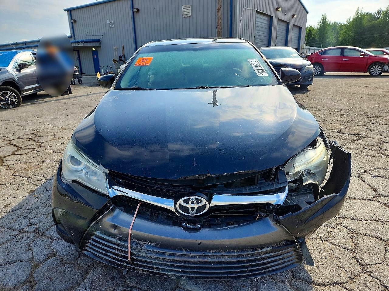2015 Toyota Camry Le Черный vin: 4T4BF1FK4FR446015