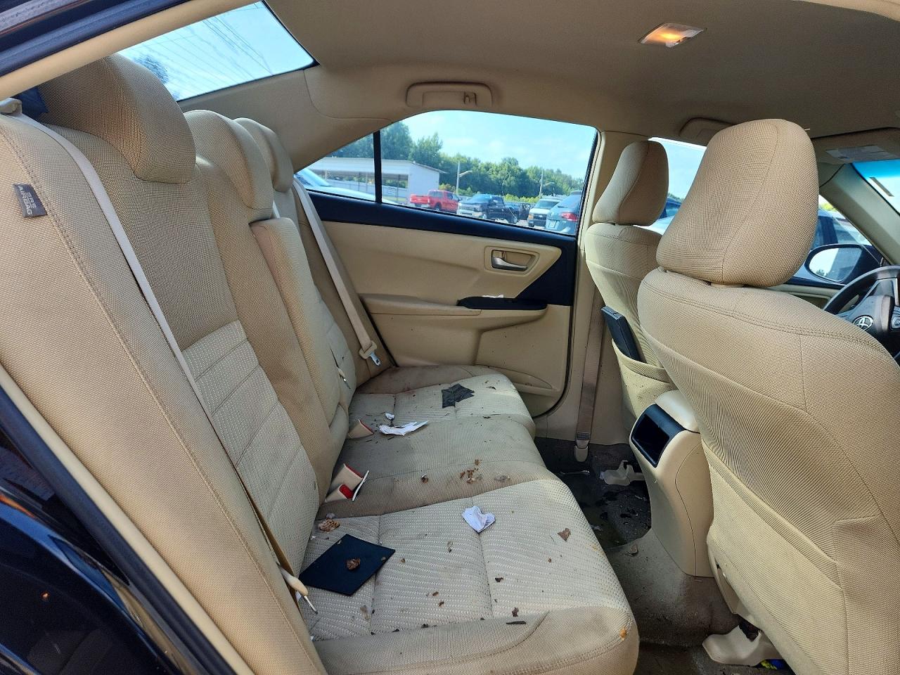 2015 Toyota Camry Le Черный vin: 4T4BF1FK4FR446015