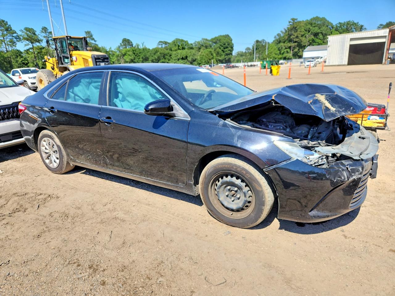 2015 Toyota Camry Le Black vin: 4T4BF1FK4FR464837