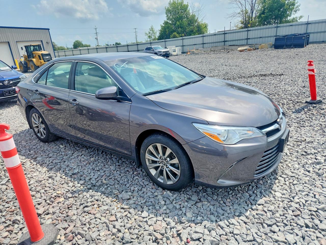 2015 Toyota Camry Xle Gray vin: 4T4BF1FK4FR467155