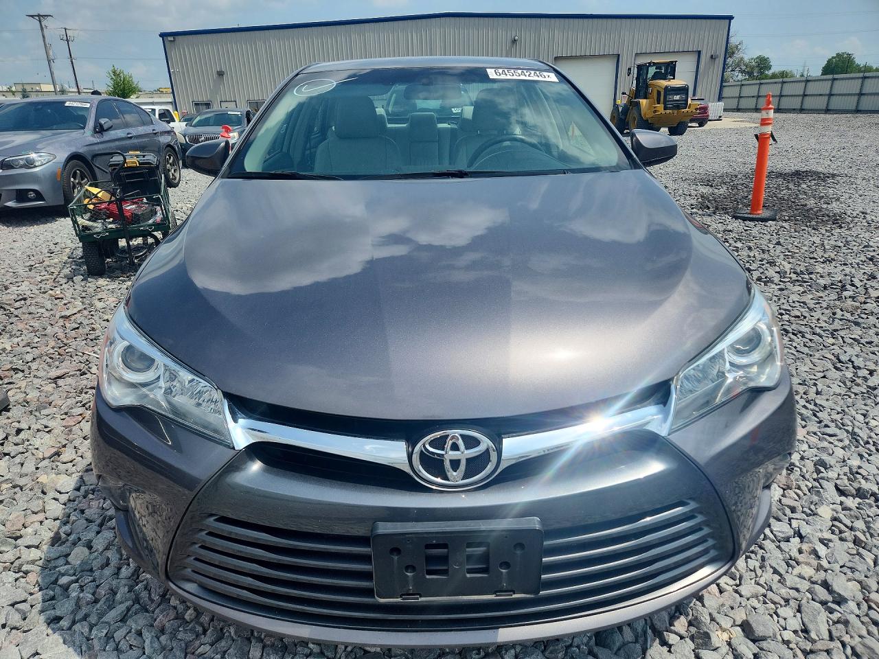 2015 Toyota Camry Xle Gray vin: 4T4BF1FK4FR467155