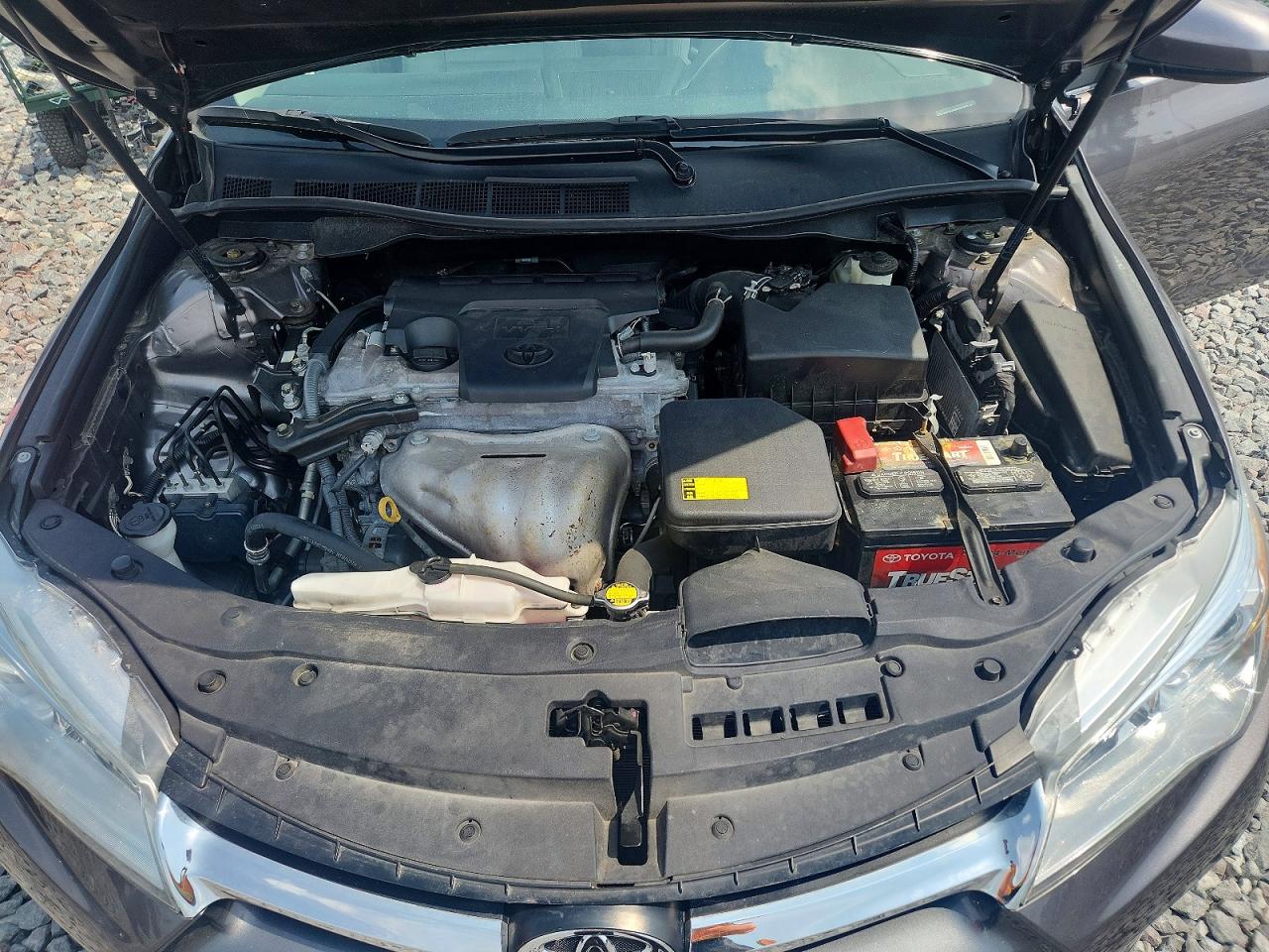 2015 Toyota Camry Xle Gray vin: 4T4BF1FK4FR467155
