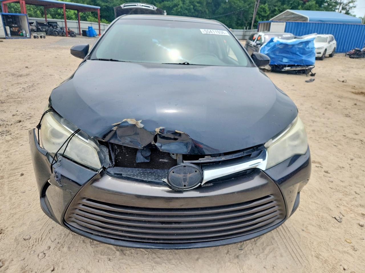 2015 Toyota Camry Le Black vin: 4T4BF1FK4FR474154
