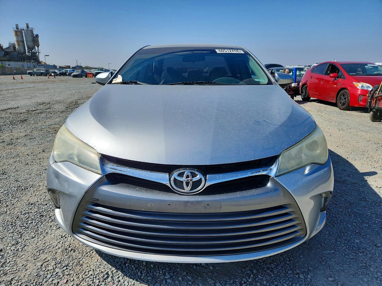 2015 Toyota Camry Le Gray vin: 4T4BF1FK4FR500929
