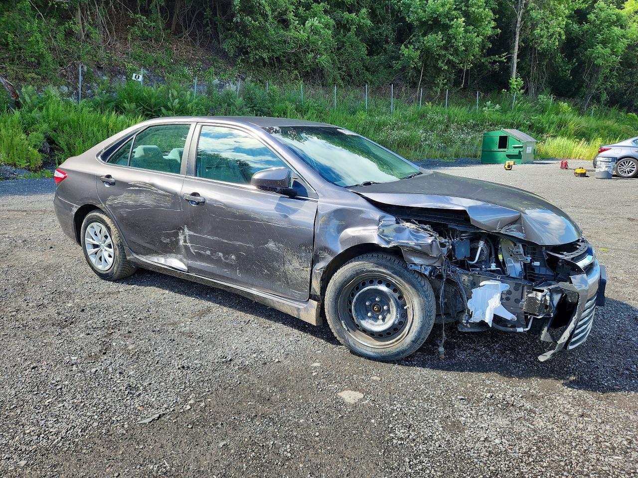 2015 Toyota Camry Le Gray vin: 4T4BF1FK4FR510151