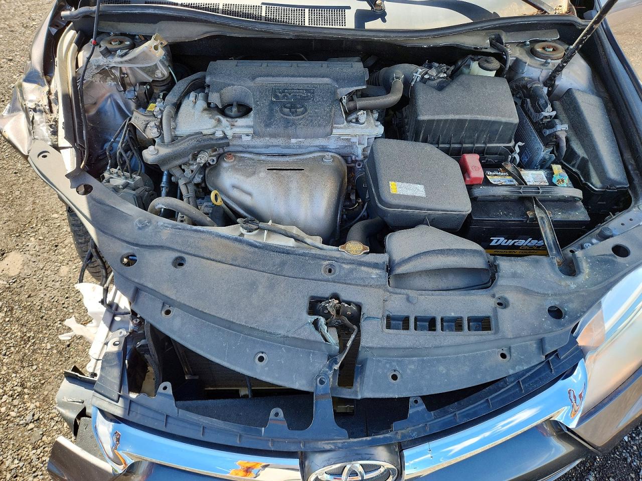 2015 Toyota Camry Le Gray vin: 4T4BF1FK4FR510151