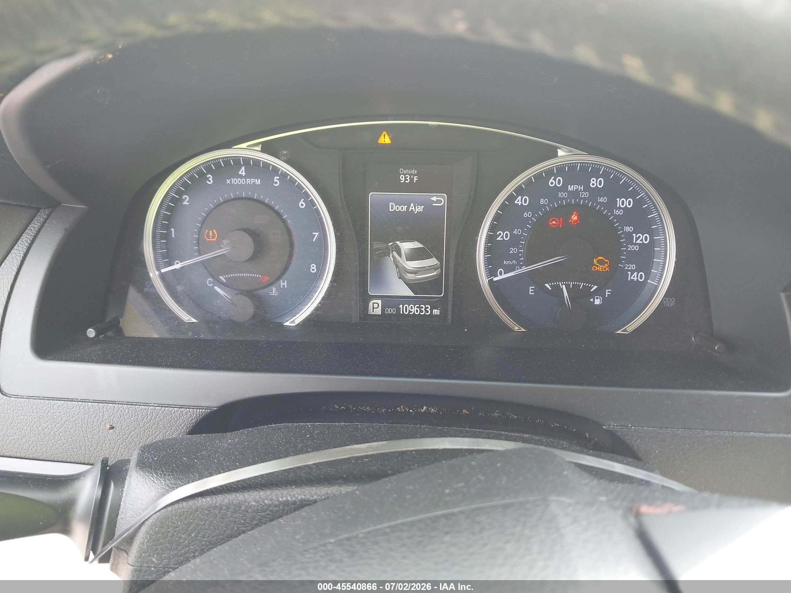 2015 Toyota Camry Xle Черный vin: 4T4BF1FK4FR511347