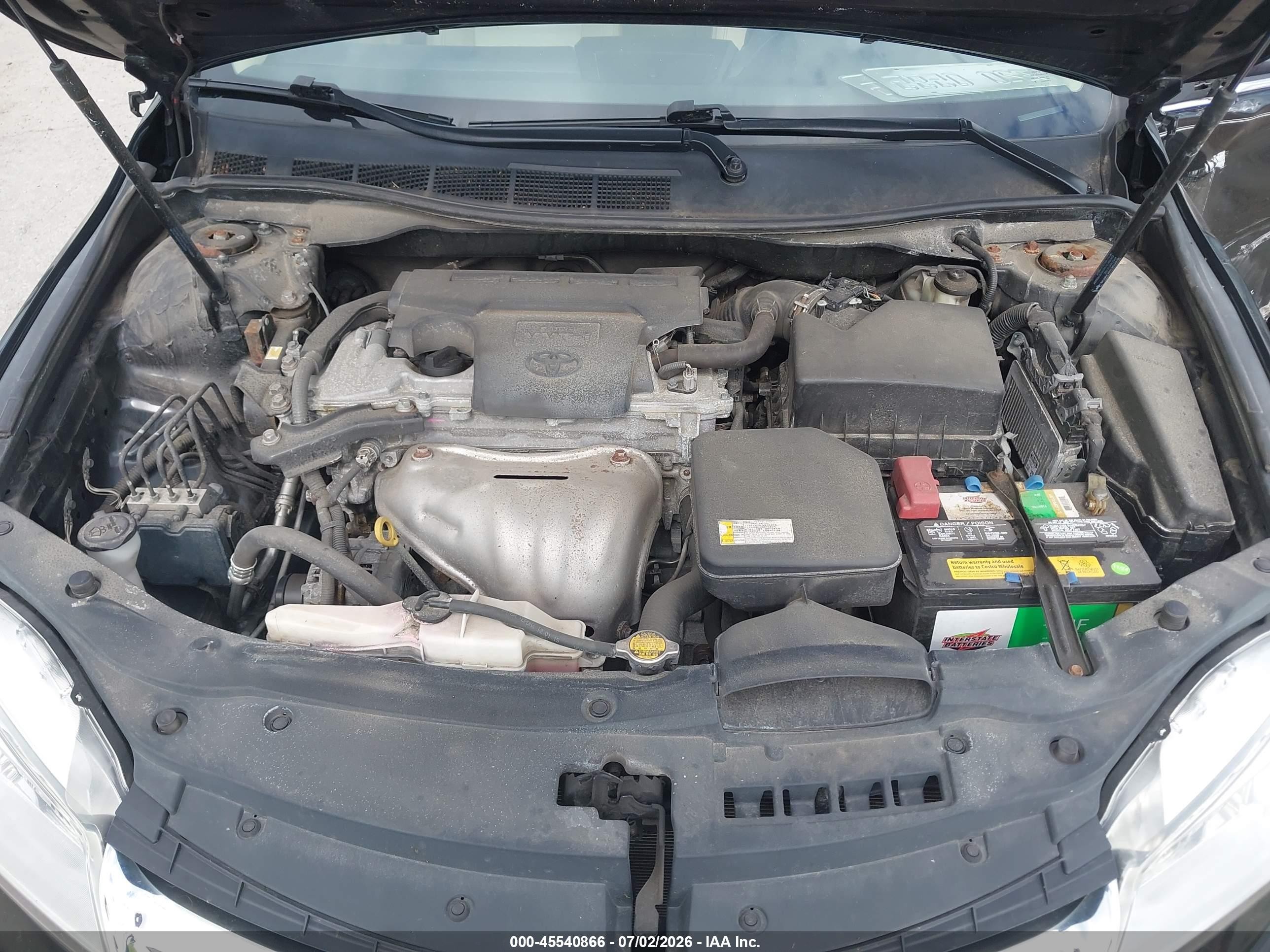 2015 Toyota Camry Xle Черный vin: 4T4BF1FK4FR511347