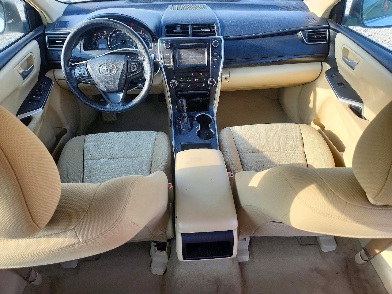 2015 Toyota Camry Le White vin: 4T4BF1FK4FR515446
