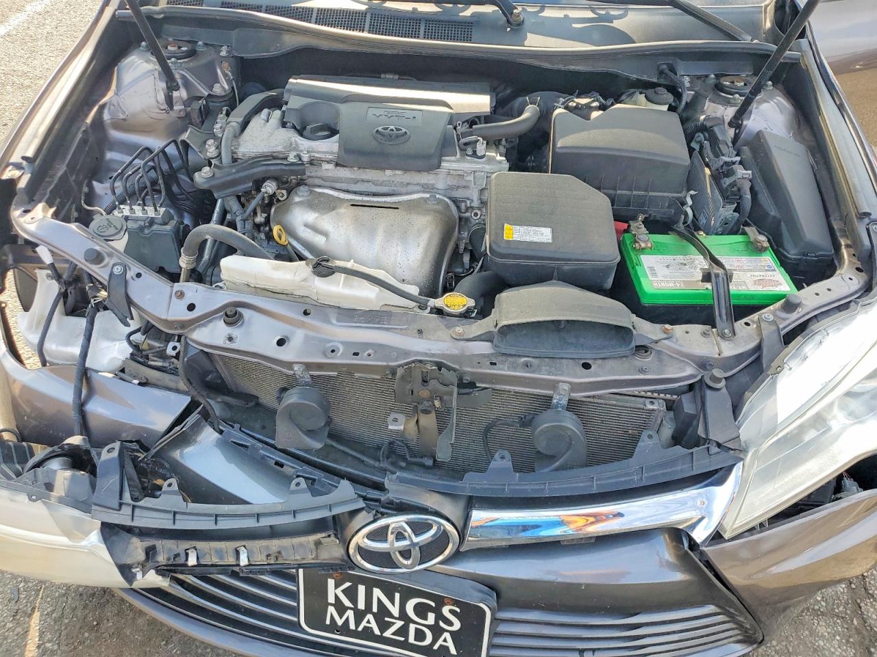 2015 Toyota Camry Le Gray vin: 4T4BF1FK4FR515771