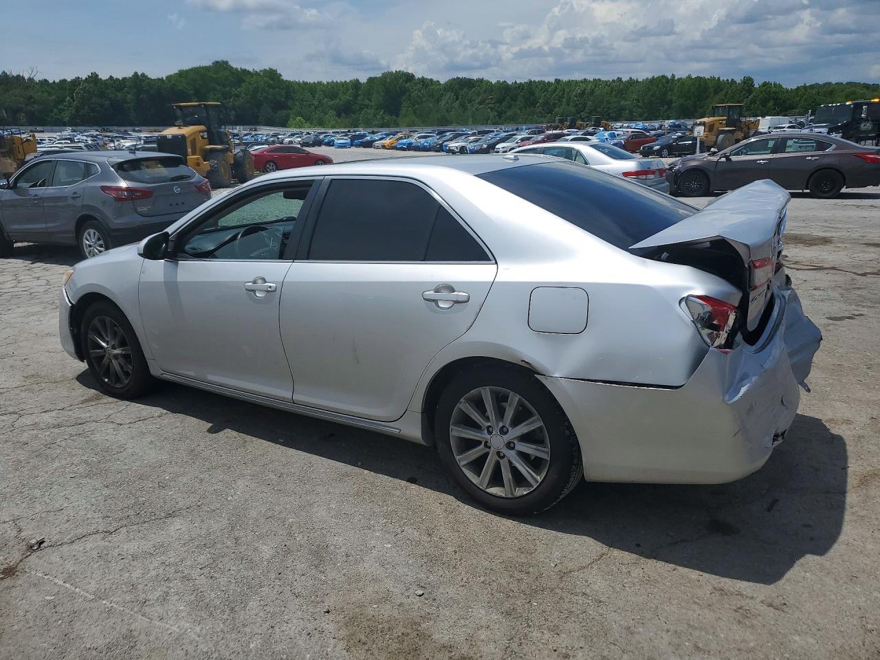 2012 Toyota Camry Xle Silver vin: 4T4BF1FK5CR175672