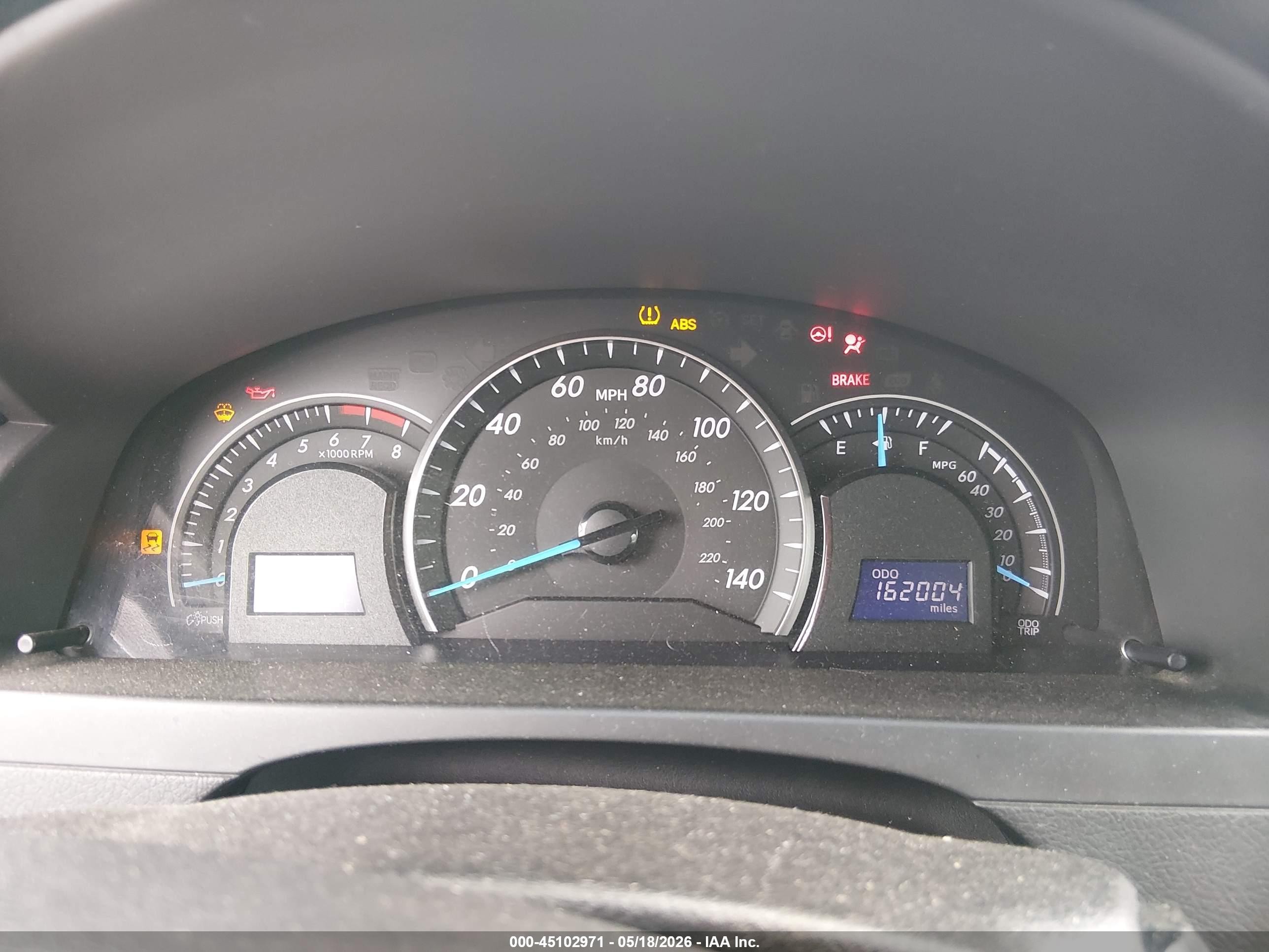 2012 Toyota Camry Le Gray vin: 4T4BF1FK5CR192519
