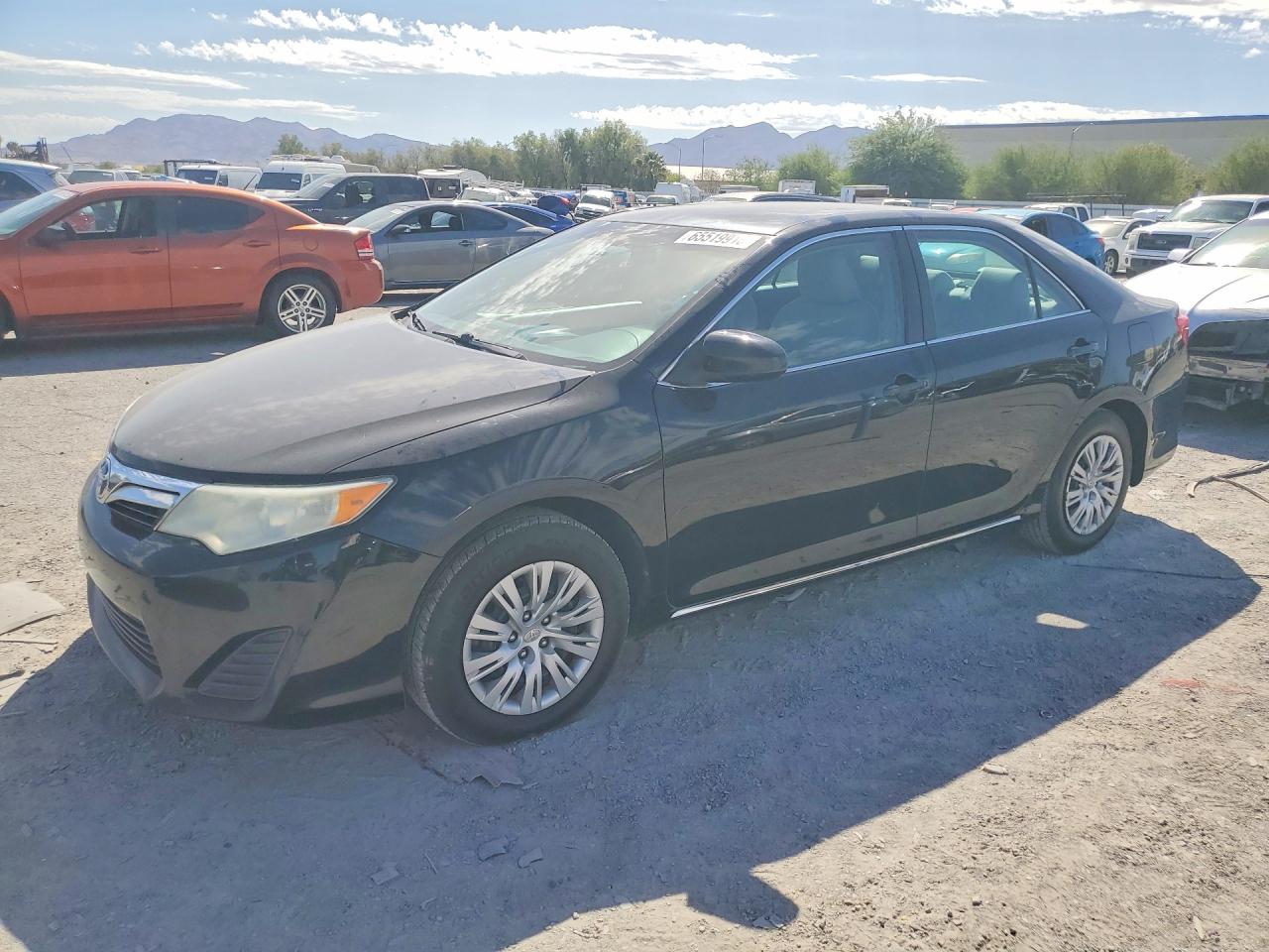 2012 Toyota Camry Le Black vin: 4T4BF1FK5CR196828