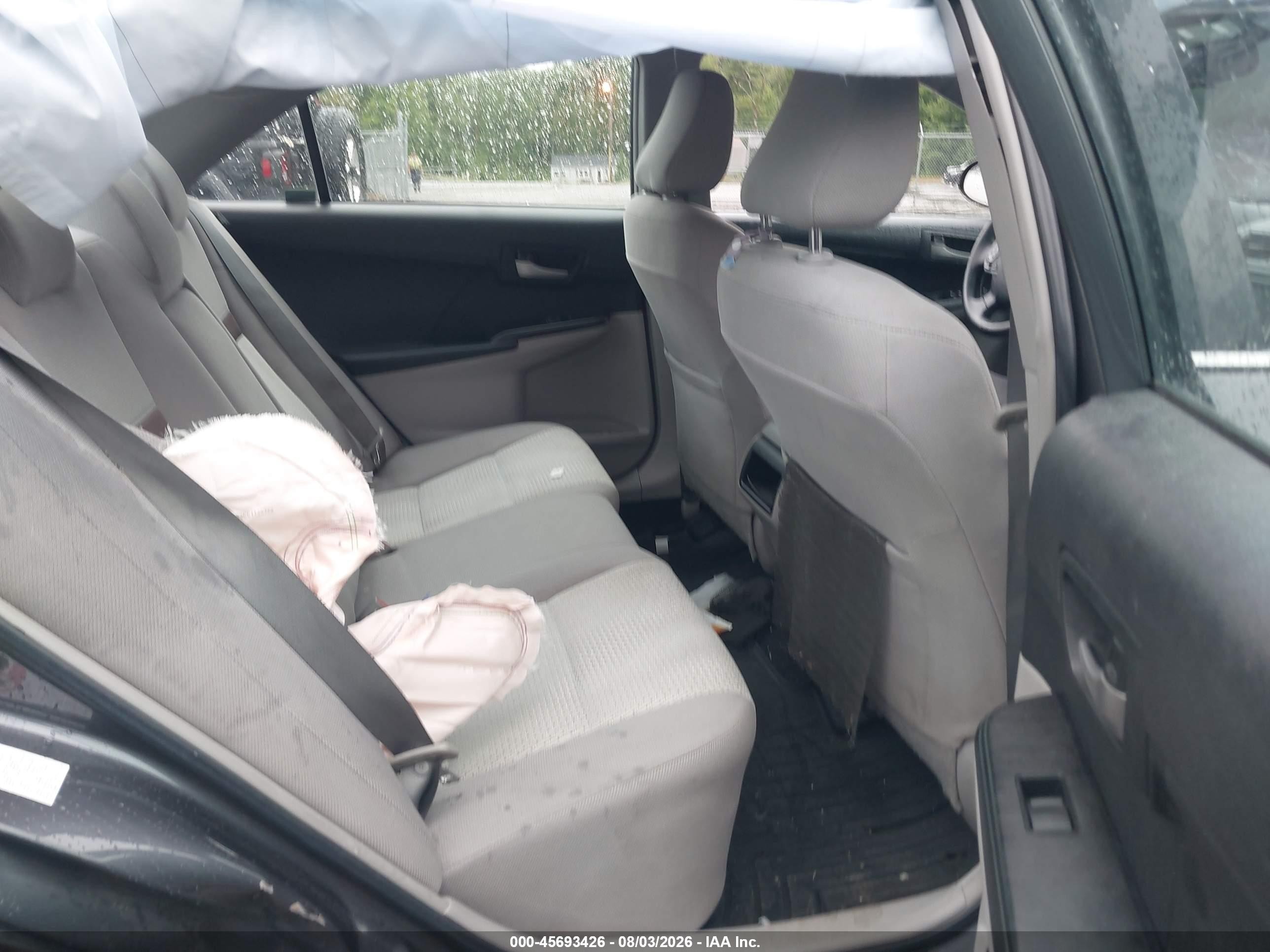 2012 Toyota Camry Le Gray vin: 4T4BF1FK5CR201879