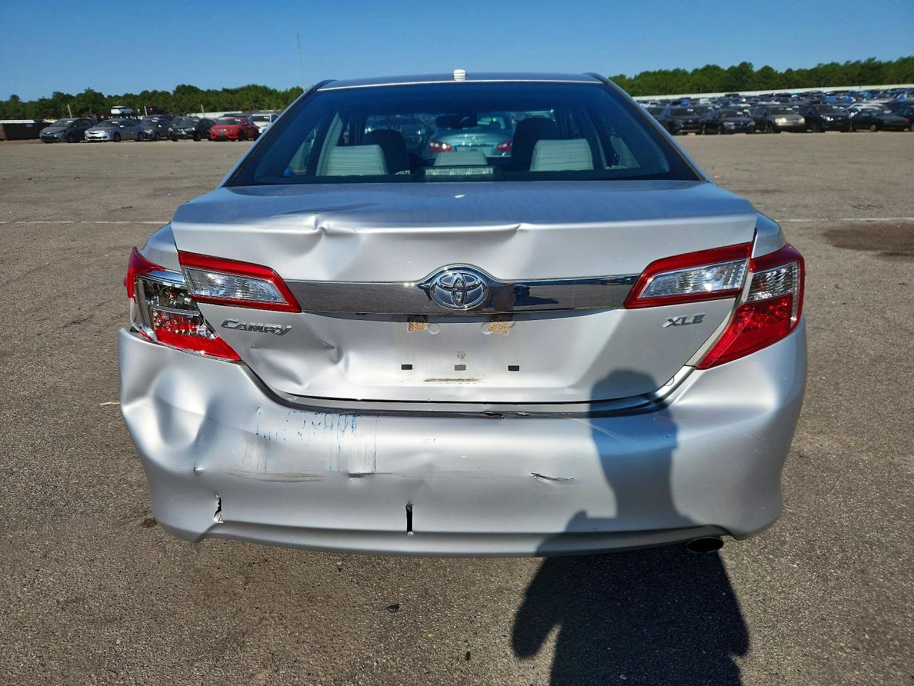 2012 Toyota Camry Xle Silver vin: 4T4BF1FK5CR218746