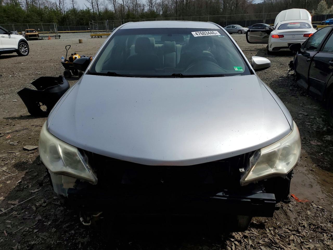 2012 Toyota Camry Le Silver vin: 4T4BF1FK5CR221145