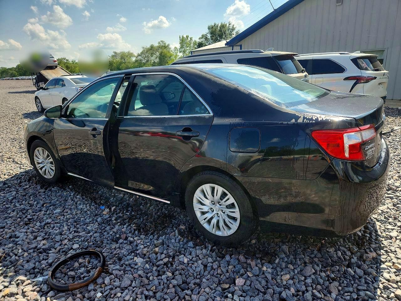 2012 Toyota Camry Le Черный vin: 4T4BF1FK5CR222084