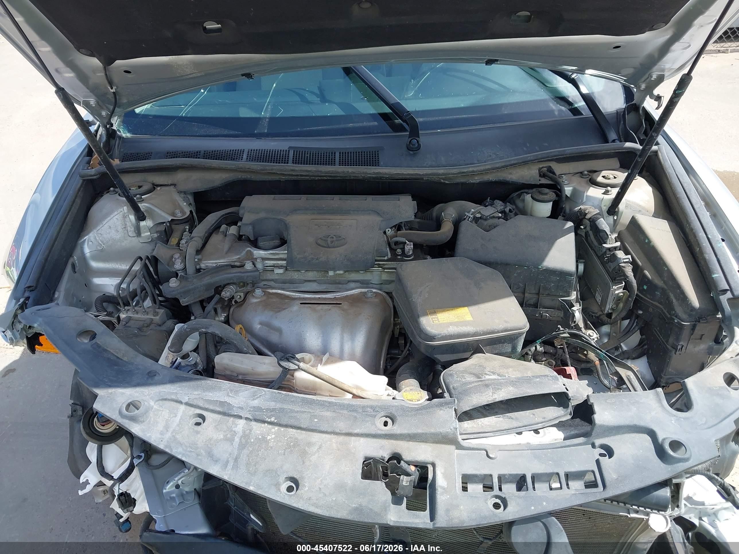 2012 Toyota Camry Xle Silver vin: 4T4BF1FK5CR237801