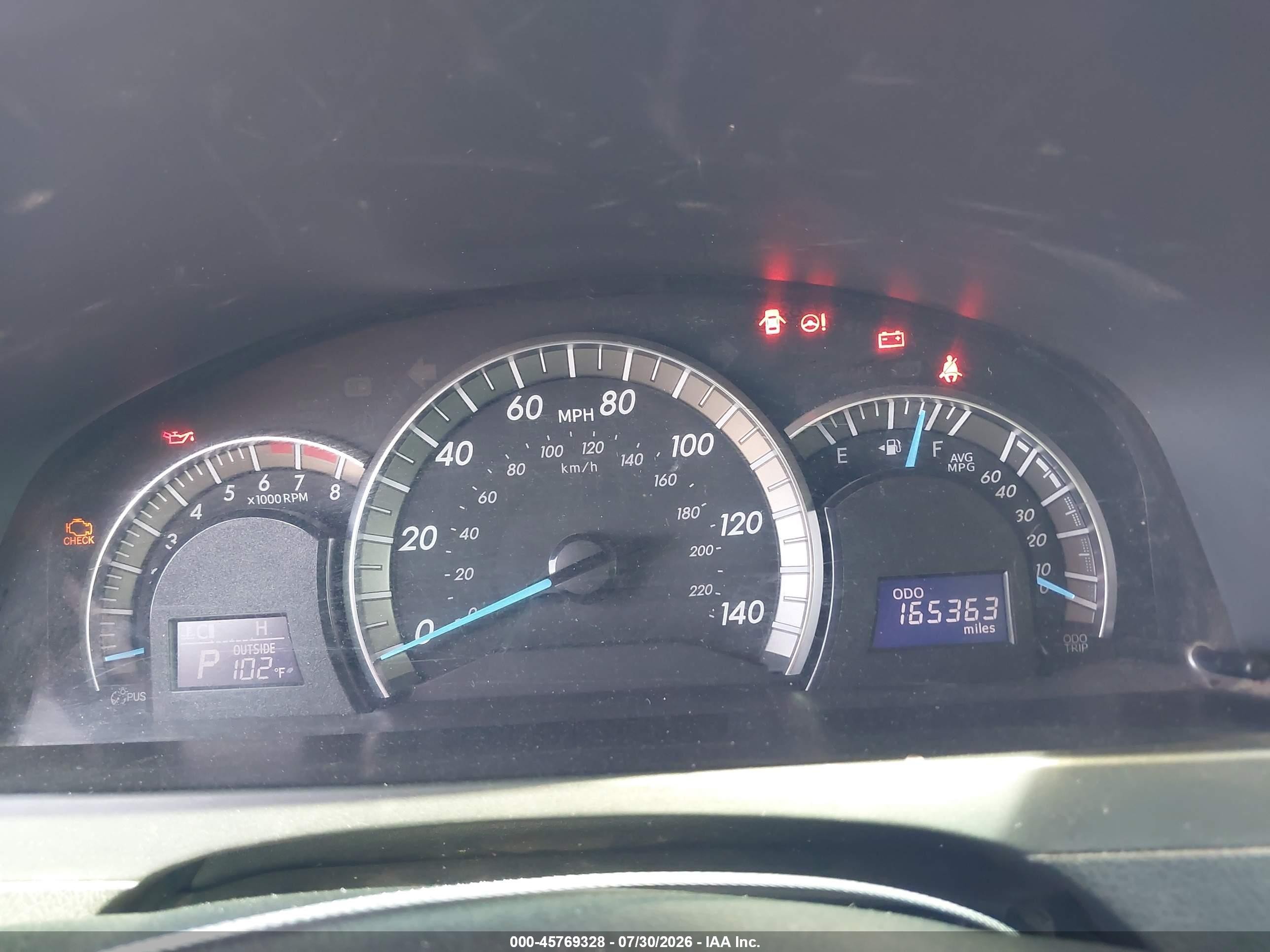 2012 Toyota Camry Le Gray vin: 4T4BF1FK5CR248653