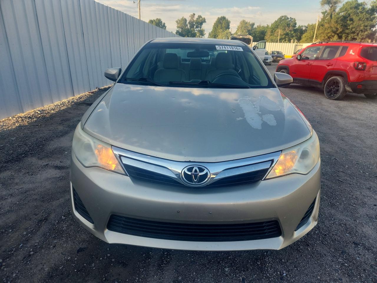 2013 Toyota Camry Le Желто-коричневый vin: 4T4BF1FK5DR288815