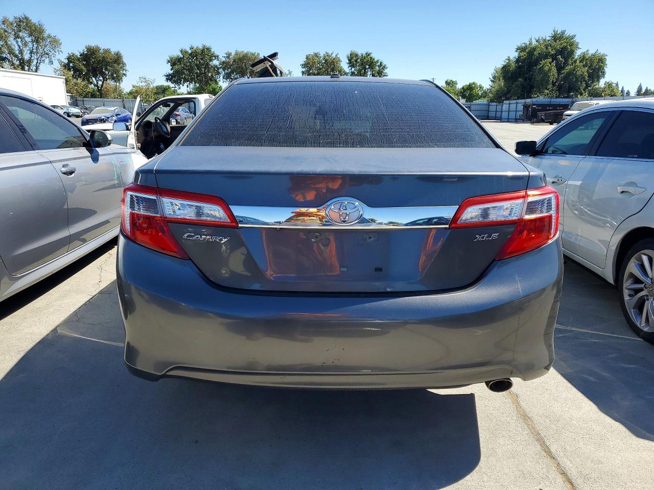 2013 Toyota Camry Xle Gray vin: 4T4BF1FK5DR298342