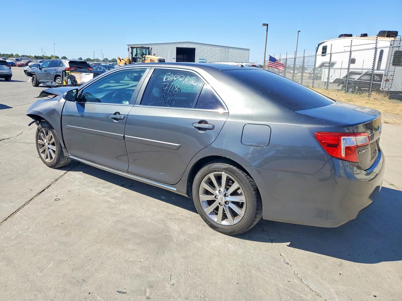 2013 Toyota Camry Xle Gray vin: 4T4BF1FK5DR298342