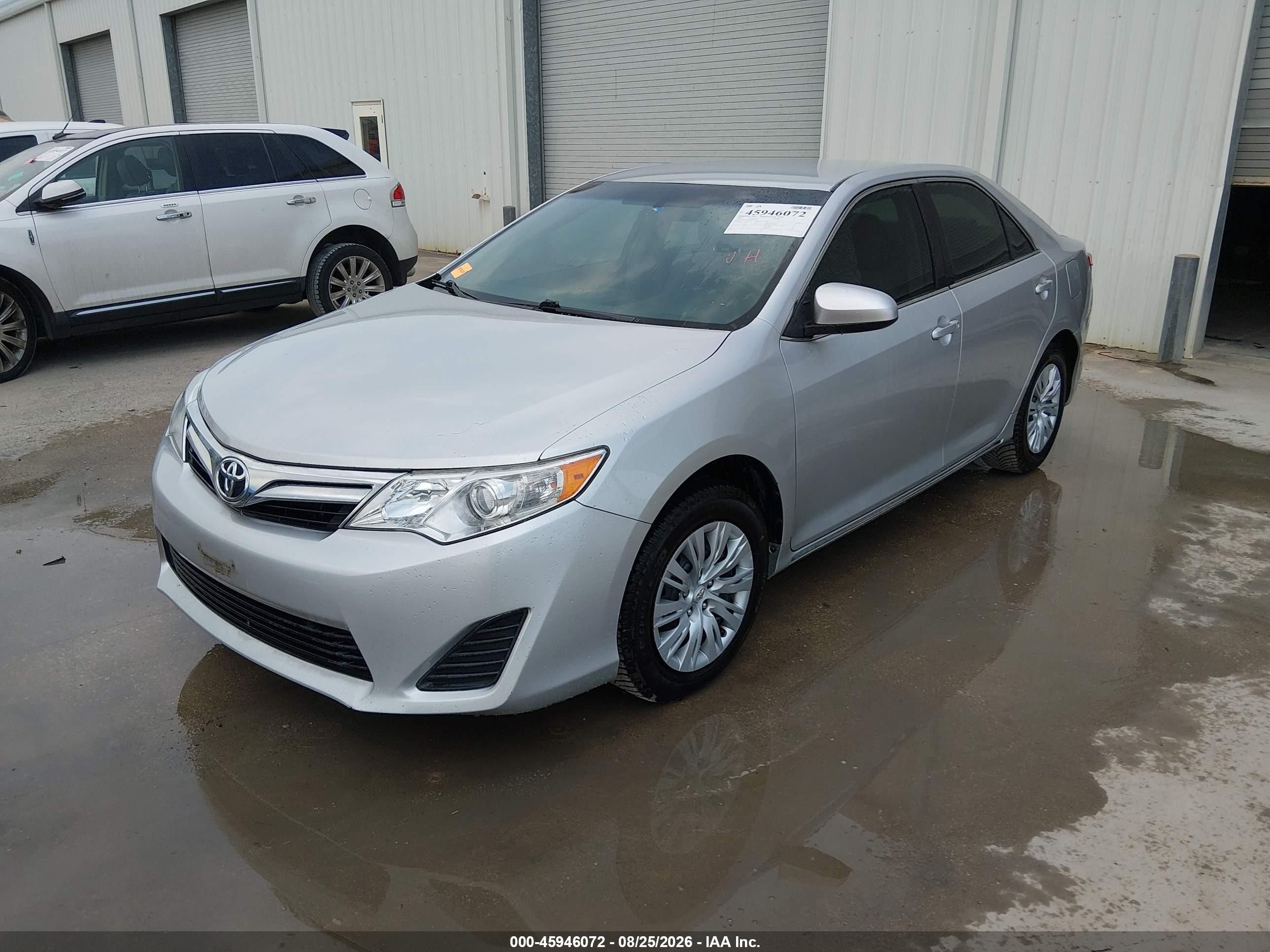 2013 Toyota Camry Le Серебряный vin: 4T4BF1FK5DR300526