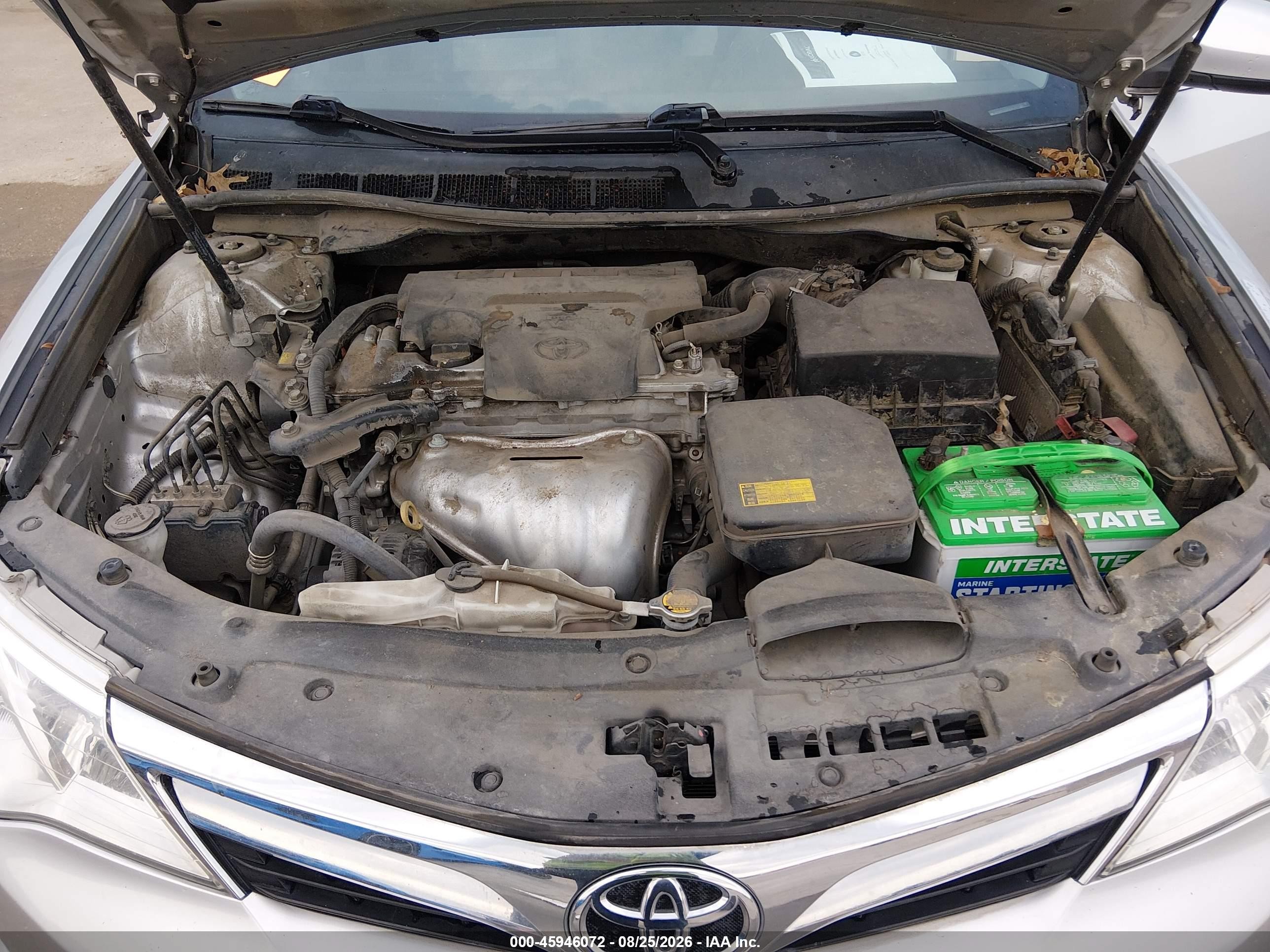 2013 Toyota Camry Le Серебряный vin: 4T4BF1FK5DR300526