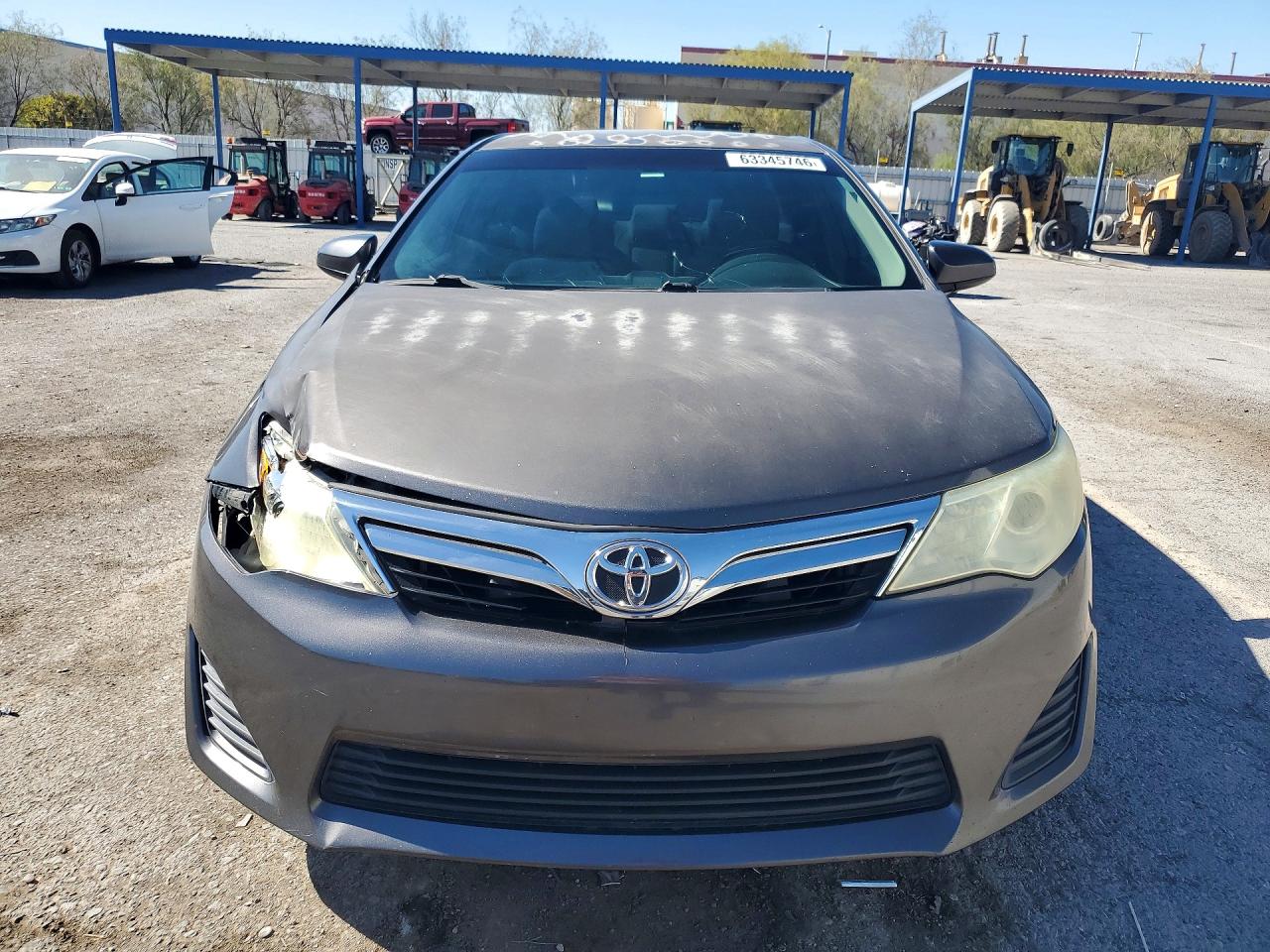 2013 Toyota Camry Le Gray vin: 4T4BF1FK5DR312403