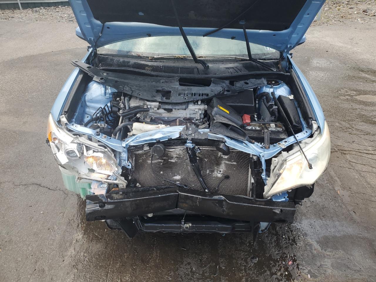 2013 Toyota Camry L Blue vin: 4T4BF1FK5DR314829