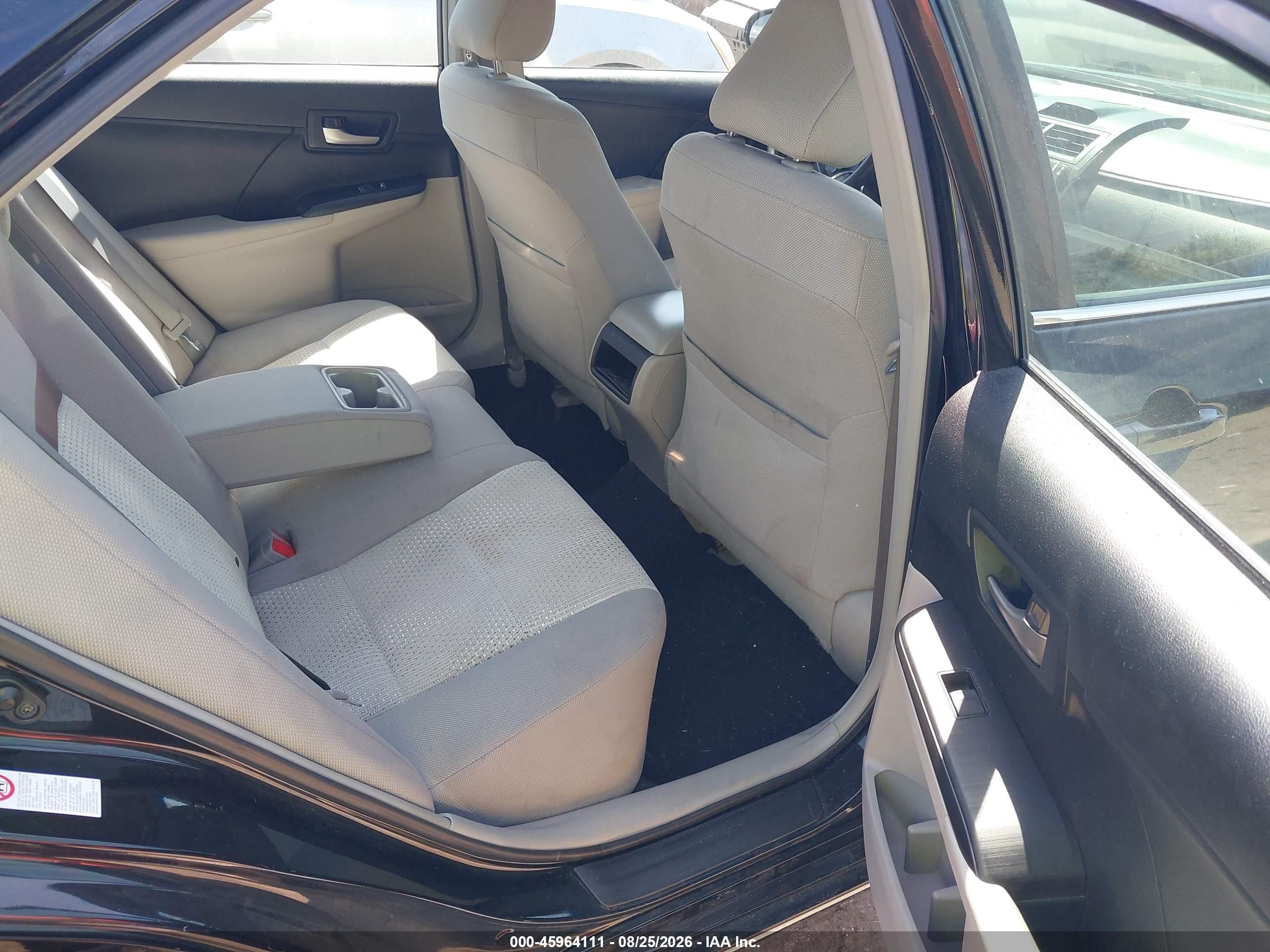 2013 Toyota Camry Le Black vin: 4T4BF1FK5DR316077