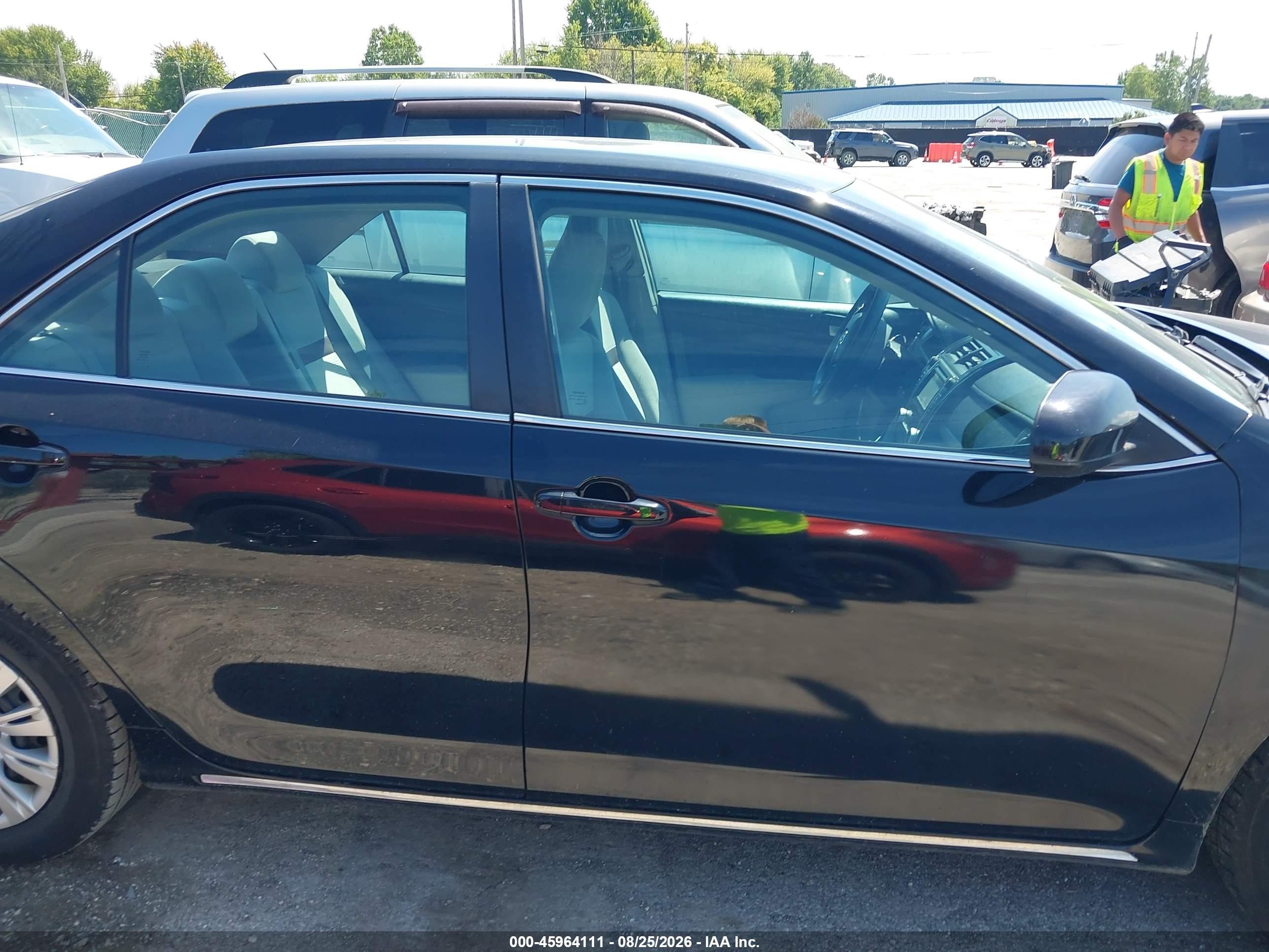 2013 Toyota Camry Le Black vin: 4T4BF1FK5DR316077