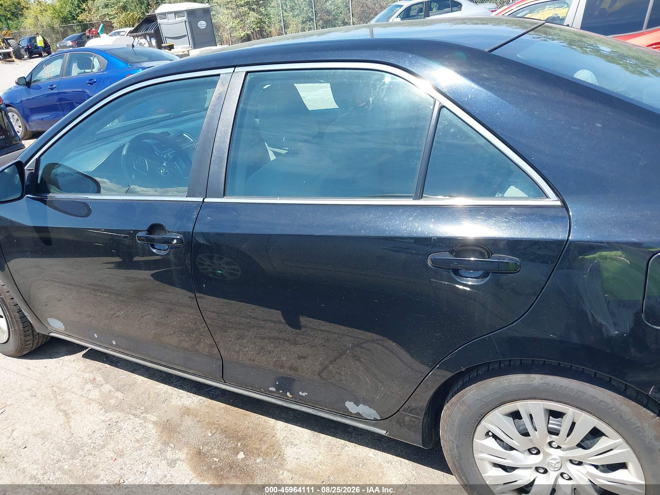 2013 Toyota Camry Le Black vin: 4T4BF1FK5DR316077