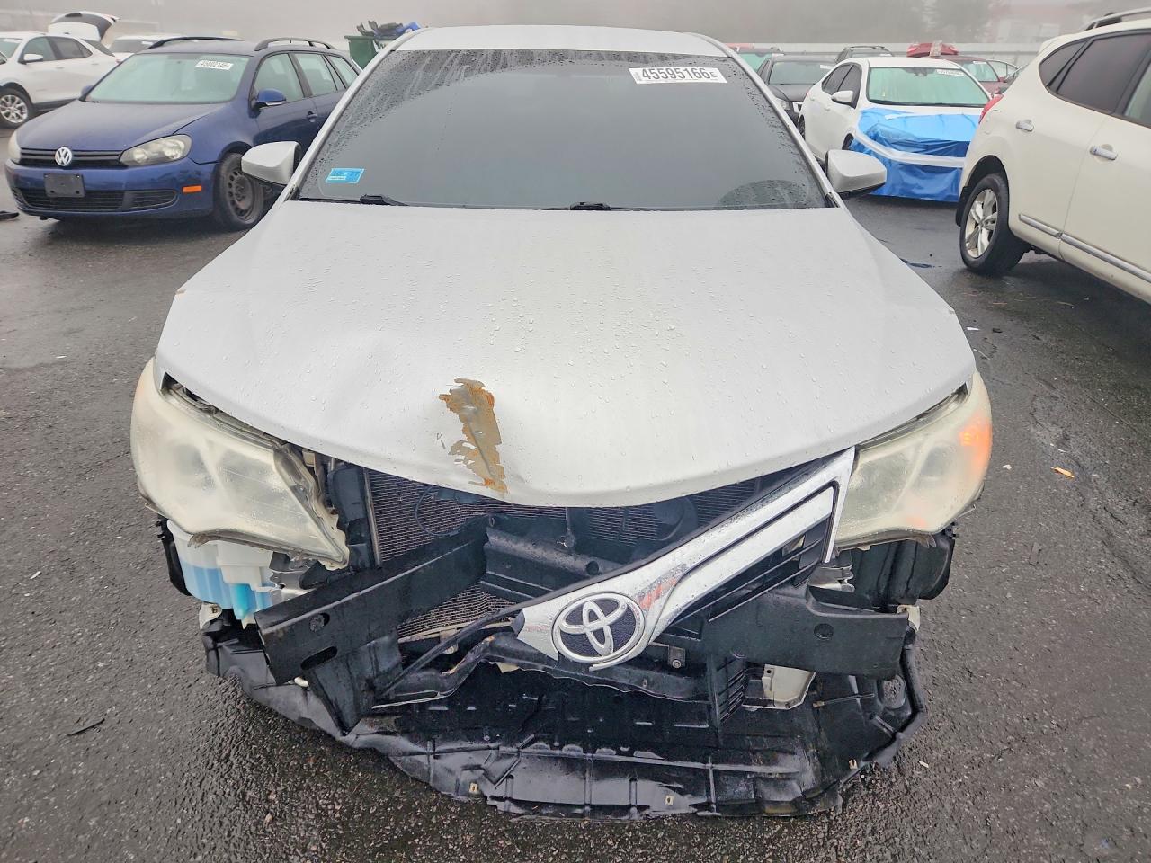 2013 Toyota Camry Le Silver vin: 4T4BF1FK5DR324292
