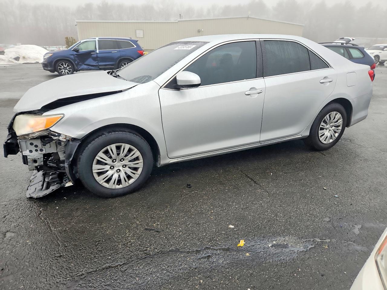 2013 Toyota Camry Le Silver vin: 4T4BF1FK5DR324292