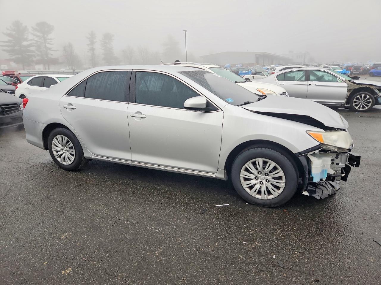 2013 Toyota Camry Le Silver vin: 4T4BF1FK5DR324292