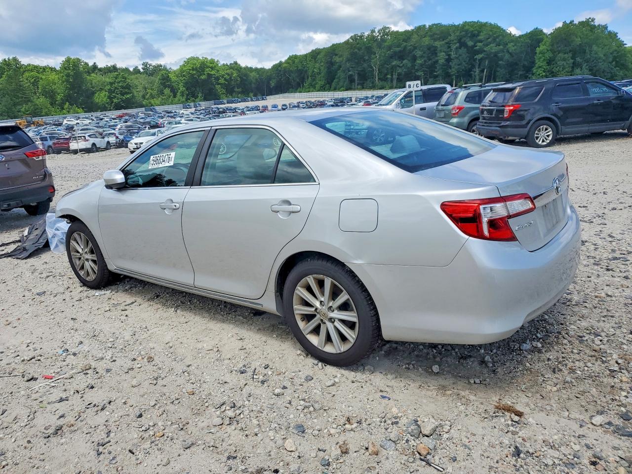 2014 Toyota Camry Xle Silver vin: 4T4BF1FK5ER337979