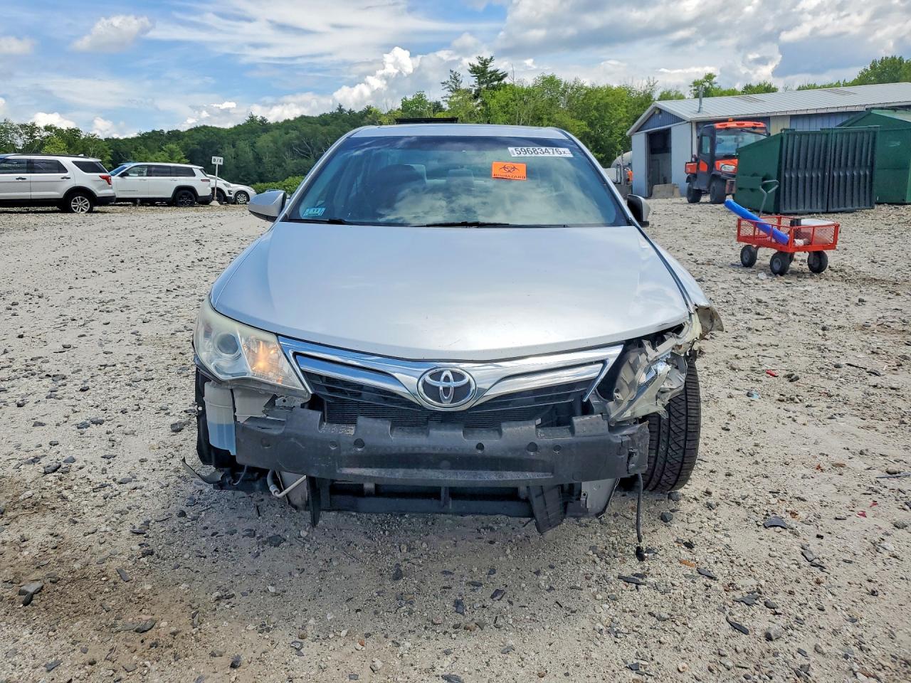 2014 Toyota Camry Xle Silver vin: 4T4BF1FK5ER337979