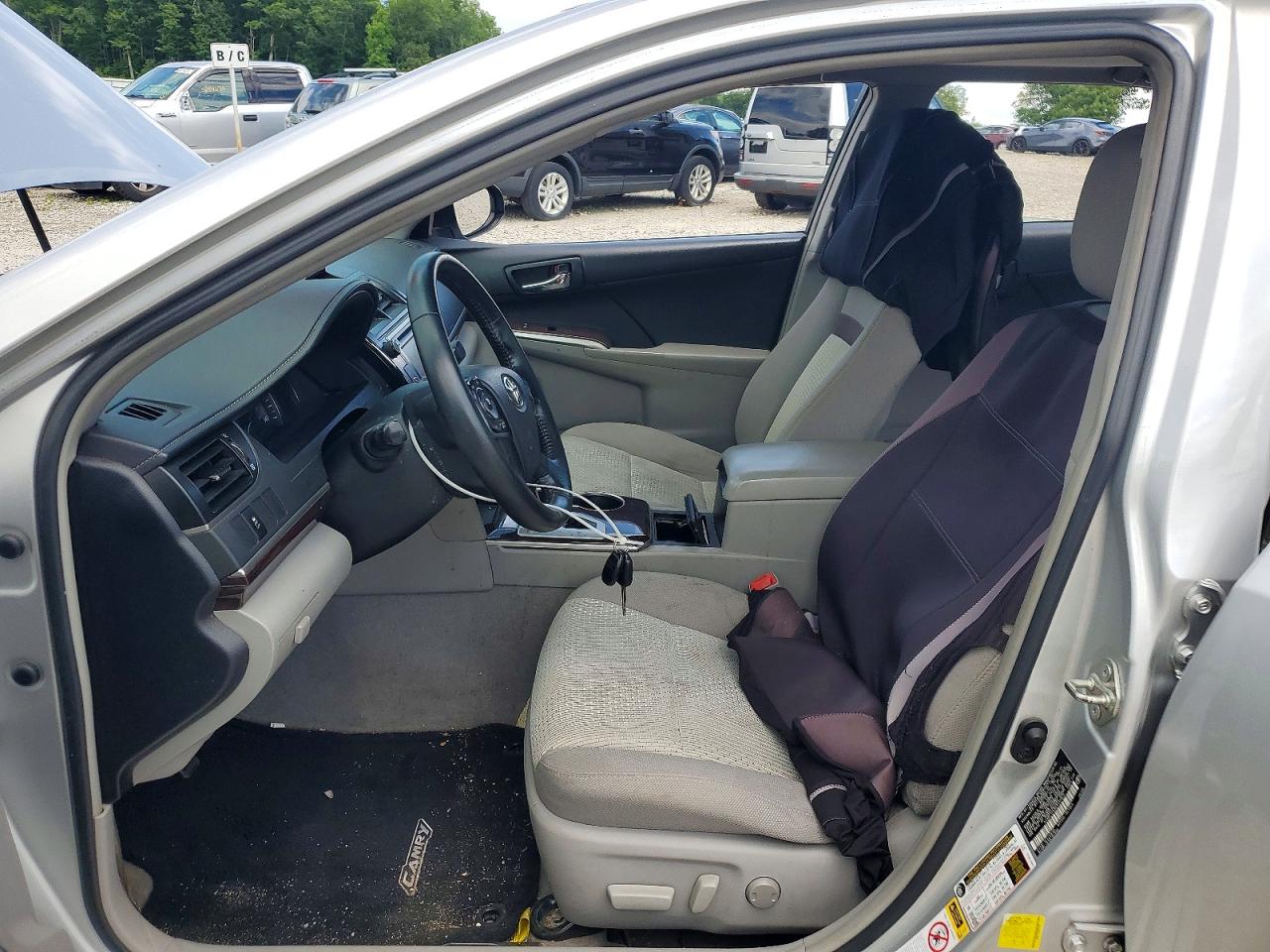 2014 Toyota Camry Xle Silver vin: 4T4BF1FK5ER337979