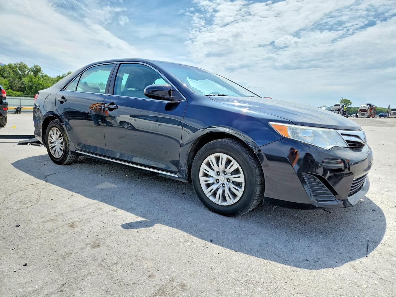 2014 Toyota Camry Le Черный vin: 4T4BF1FK5ER347282