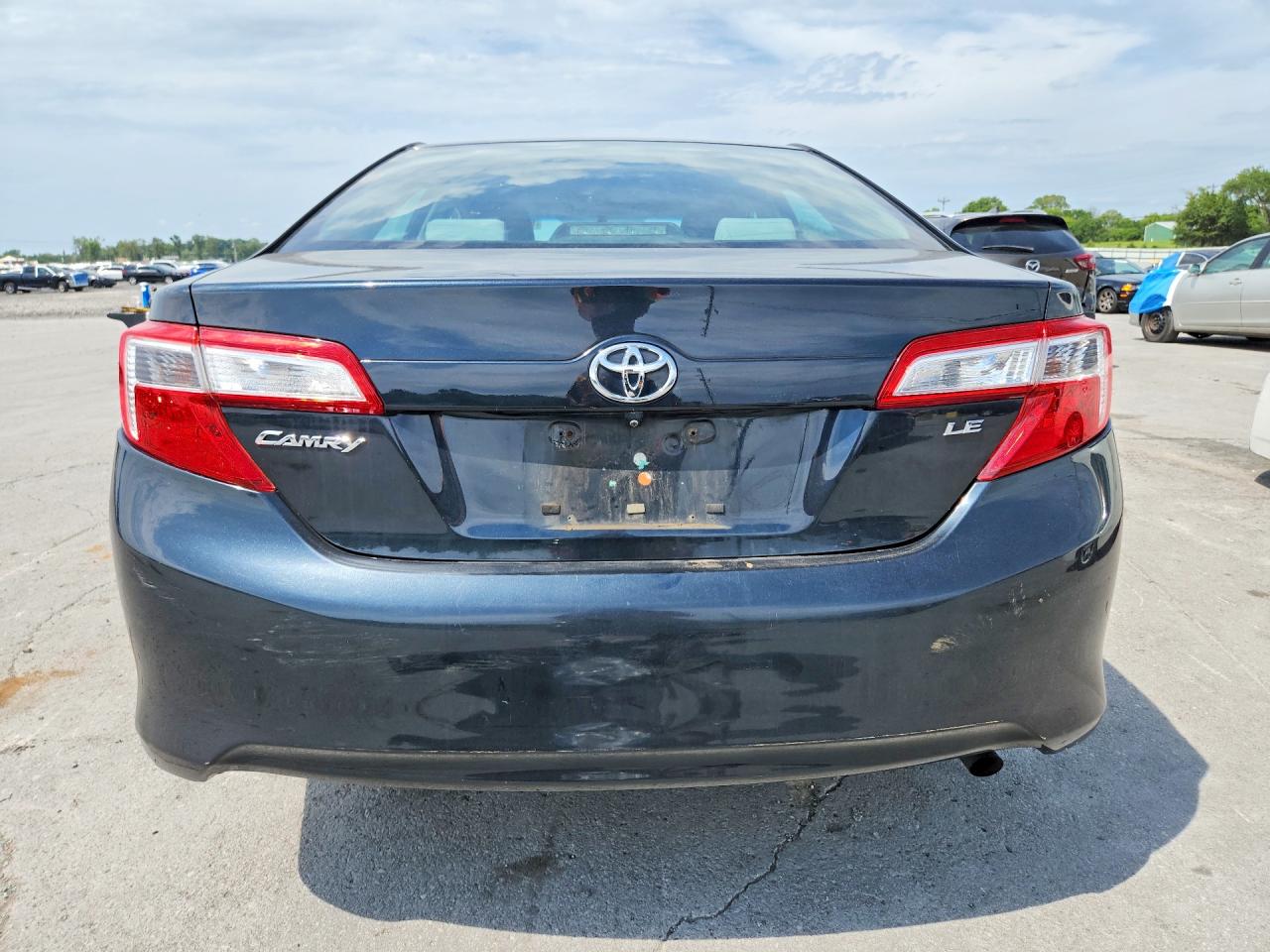 2014 Toyota Camry Le Черный vin: 4T4BF1FK5ER347282