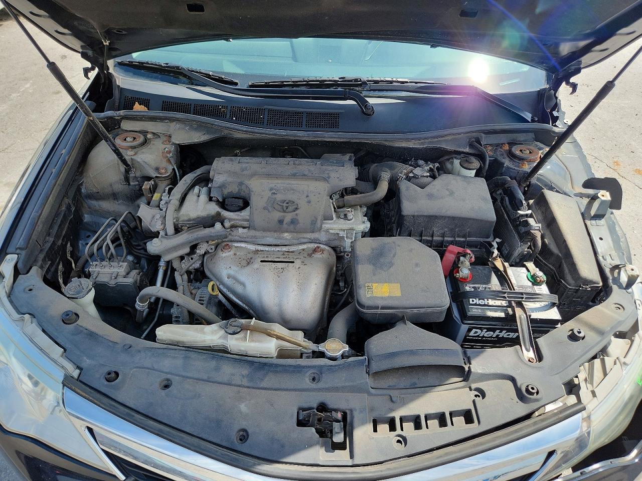 2014 Toyota Camry Le Черный vin: 4T4BF1FK5ER347282
