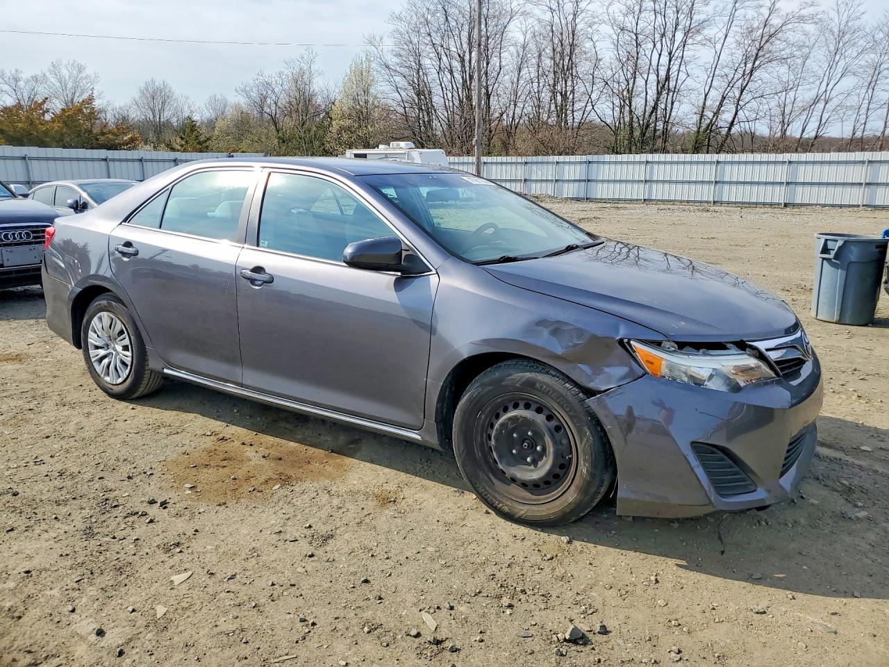 2014 Toyota Camry Gray vin: 4T4BF1FK5ER364390
