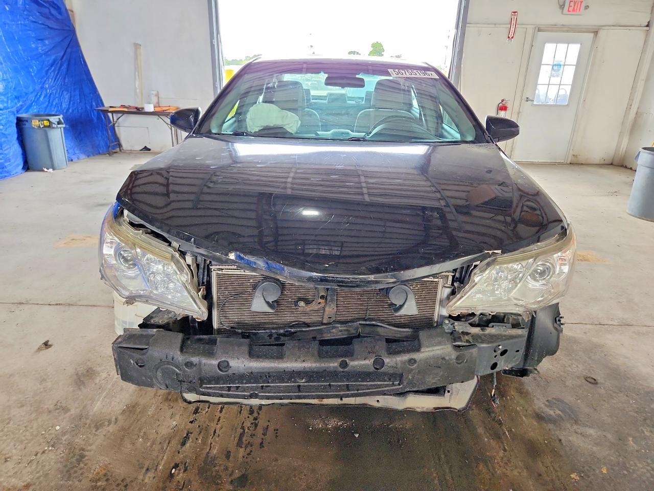 2014 Toyota Camry Xle Black vin: 4T4BF1FK5ER373316
