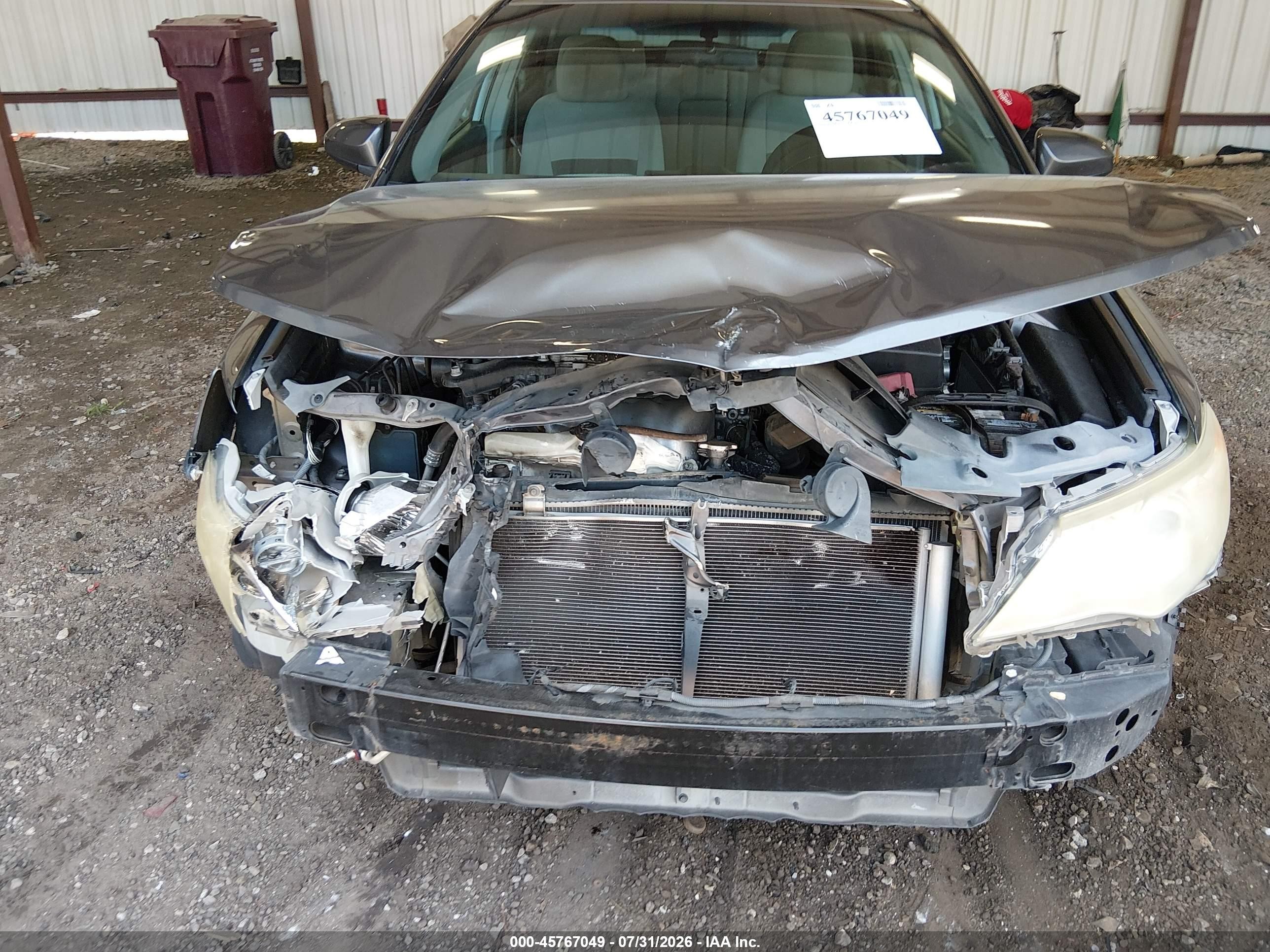 2014 Toyota Camry Le Gray vin: 4T4BF1FK5ER373770