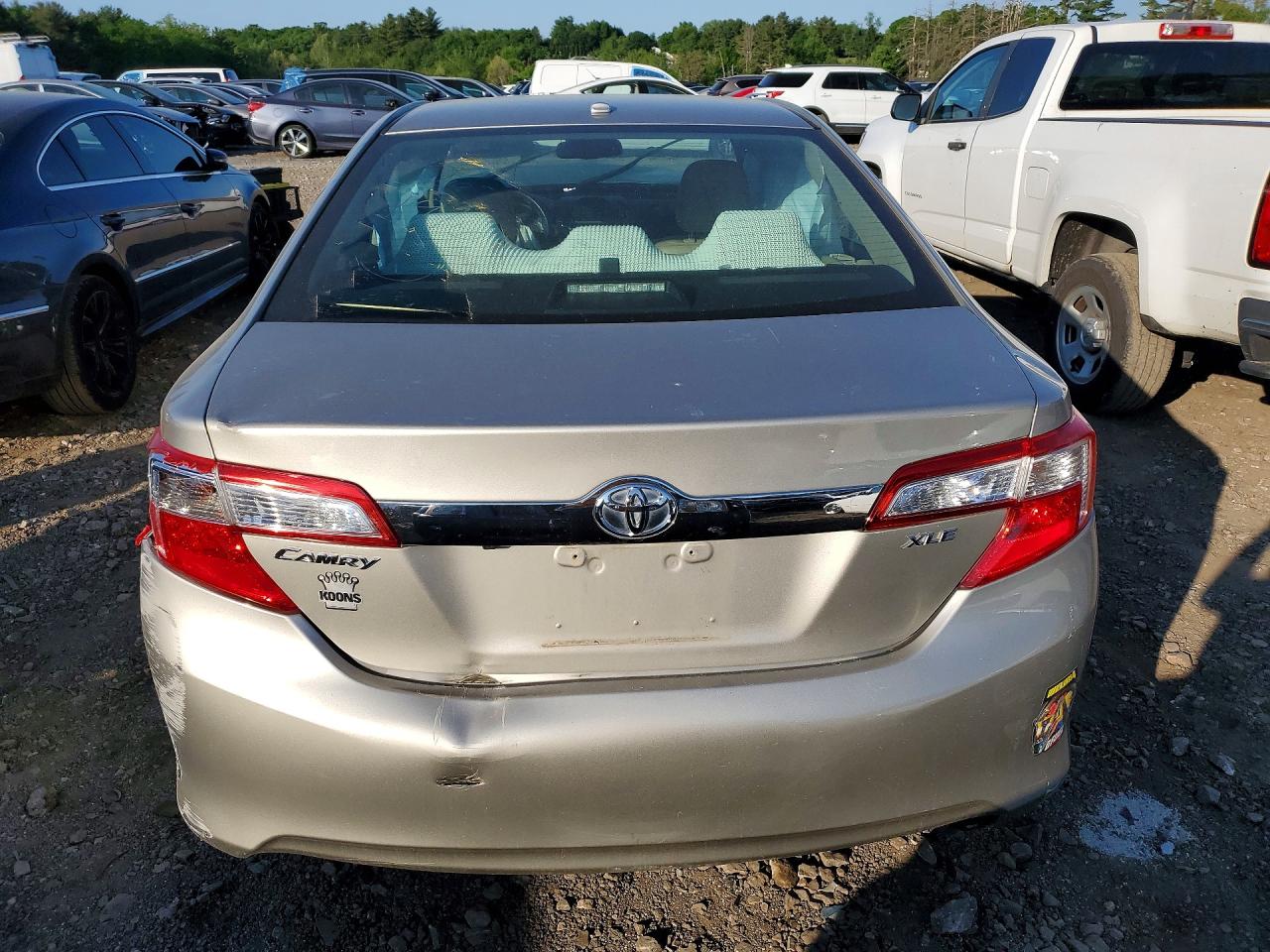 2014 Toyota Camry Xle Tan vin: 4T4BF1FK5ER377611