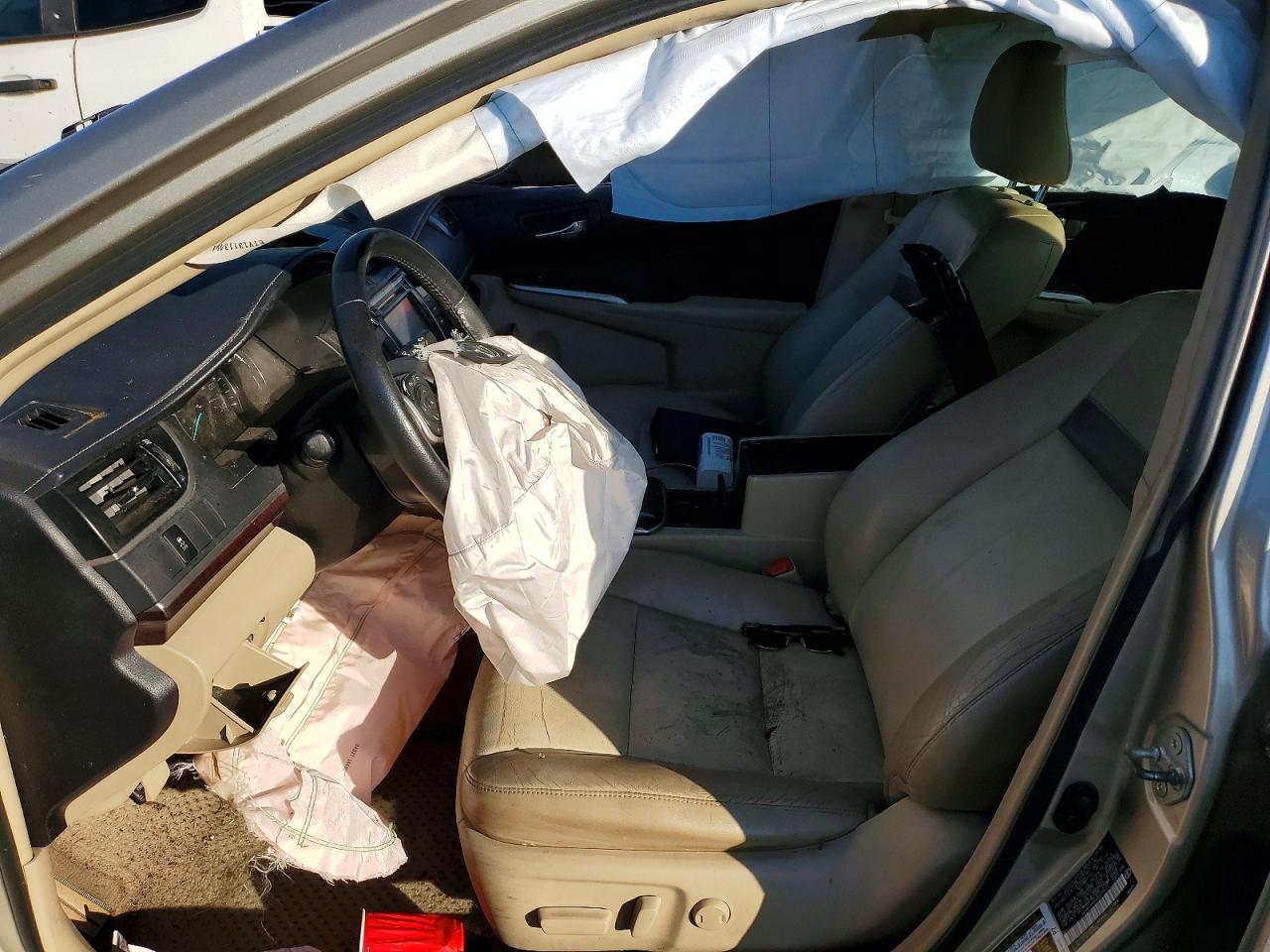 2014 Toyota Camry Xle Tan vin: 4T4BF1FK5ER377611
